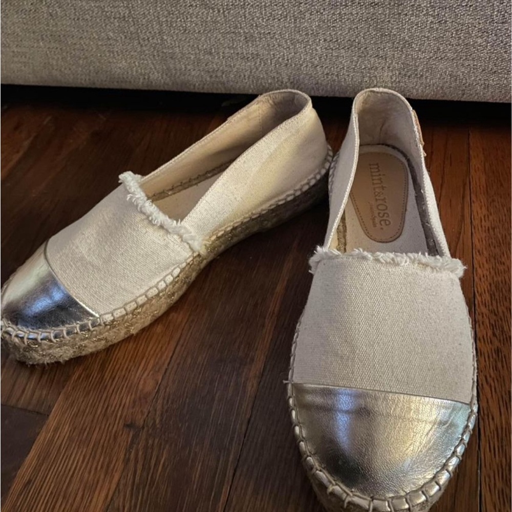 Mint and Rose Spain Espadrilles - Size 38 Euro, 7.5 US